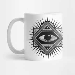 Lightning Strikes Eye Mug